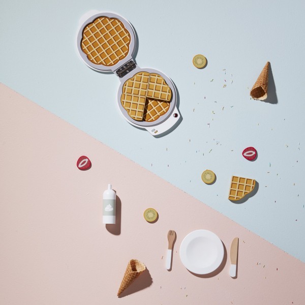 Kids Concept Waffeleisen Bistro mit Zubehör 3+