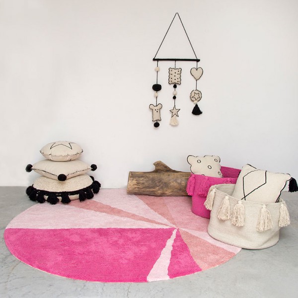 Lorena Canals Aufbewahrungskorb mit Quasten natural