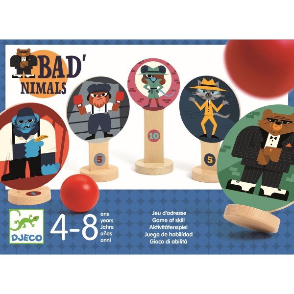 Djeco Aktivitätenspiel Badnimals 4+