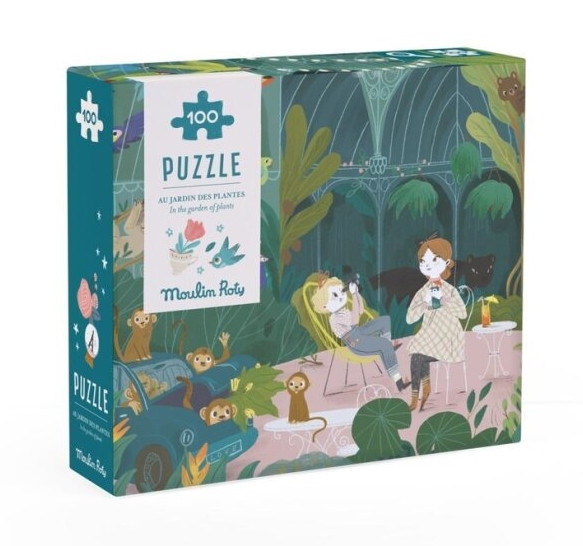 Moulin Roty Kinderpuzzle Im Garten 100 Teile 5+