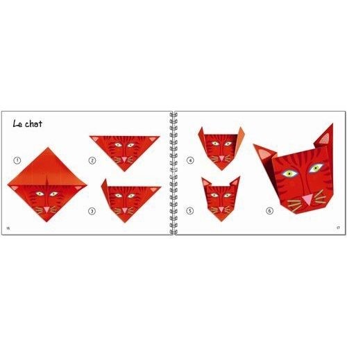 Djeco Origami Bastelset Tiere 4+