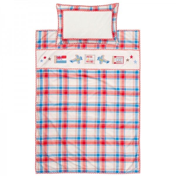 Room Seven Bettwäsche Flags and Planes 100x140