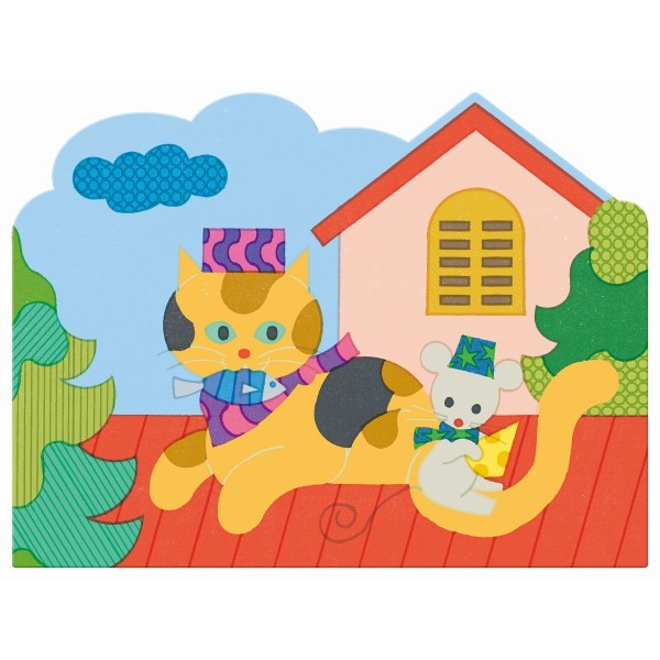 Djeco Malen Zauberbilder Draussen versteckt 18+