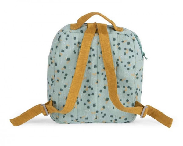 Moulin Roty Trois Lapins Stoffrucksack Hase grün