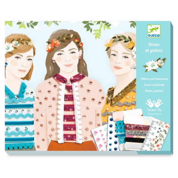 Djeco Papierkunst 4 Jahreszeiten Mädchen 7+