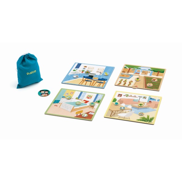 Djeco Gedächtnisspiel Tapikekoi 5+