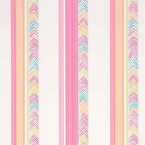 Camengo Tapete Streifen pink/bunt 9840256