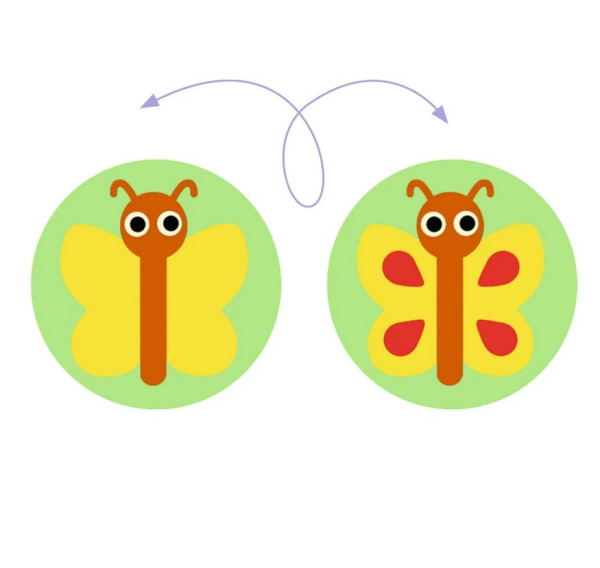 Djeco Lernspiel Zusammenbauspiel Gardimix 3+