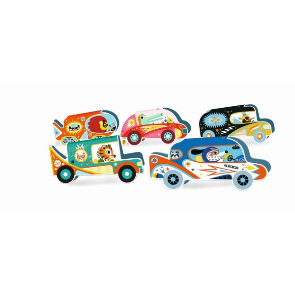 Djeco Geburtstag Partyspiel Vroom 4+