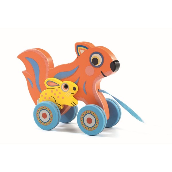 Djeco Nachziehtier Max und Ola