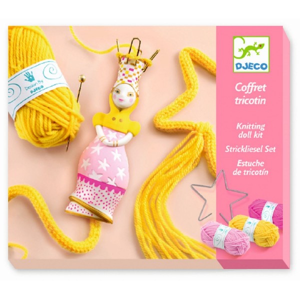 Djeco Handarbeit Strickliesel Prinzessin 7+