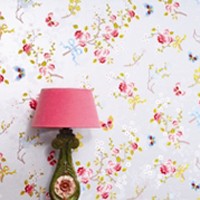 PiP Studio Tapete Chinese rose grey 386033