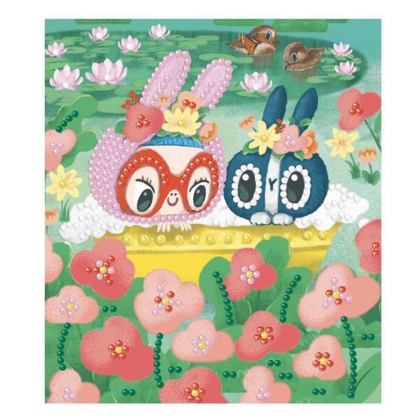 Djeco Bastelset Artistic Diams Freundschaften 7+