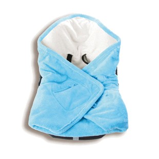 Babyboum Maxi Cosi Decke Softy azur