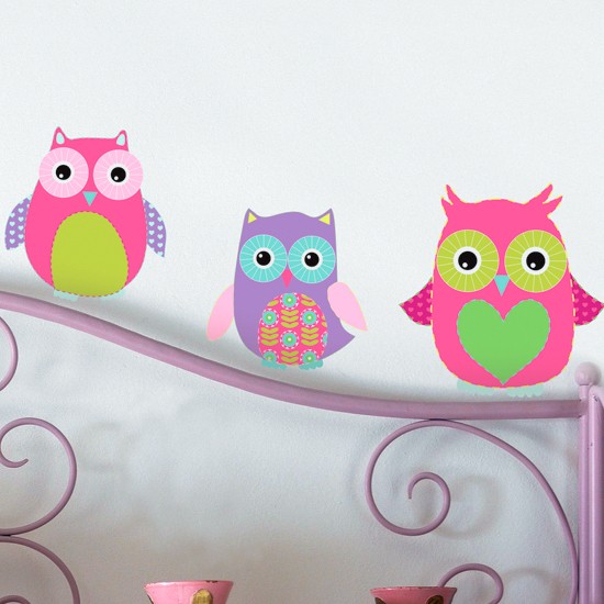 Caselio Wandsticker Eulen