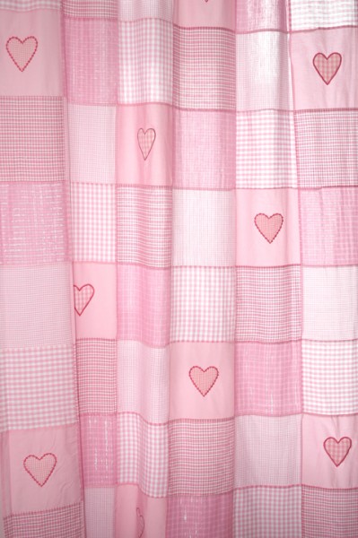 Taftan - Vorhang Patchwork rosa