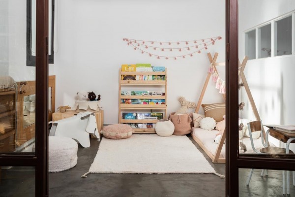 Lorena Canals Teppich Gelato Pink 120x160cm waschbar reversibel