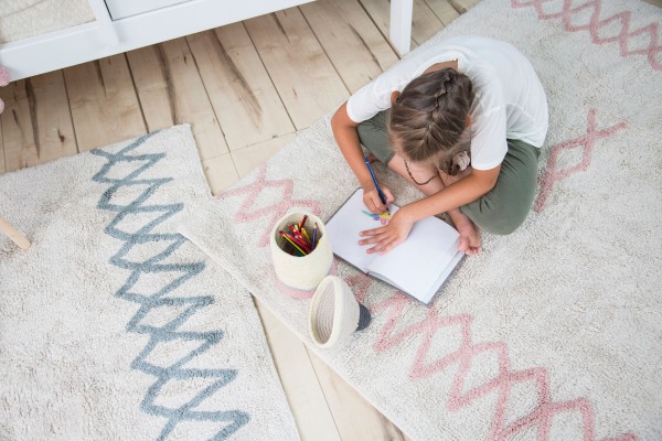 Lorena Canals waschbarer Kinderteppich Atlas Vintage Blue