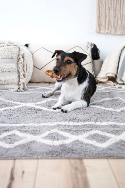 Lorena Canals waschbarer Kinderteppich Oasis Vintage Grau