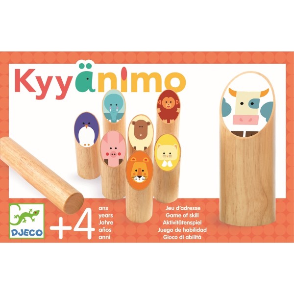 Djeco nordisches Kegelspiel Kyyänimo 4+