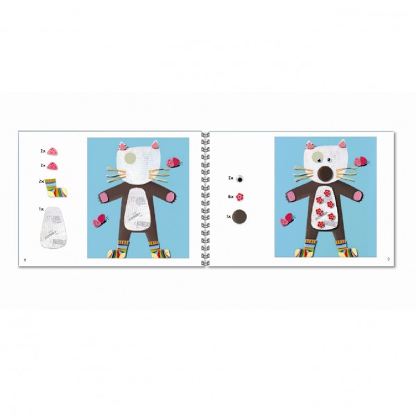 Djeco Bastelset Erste Kollagen 4+