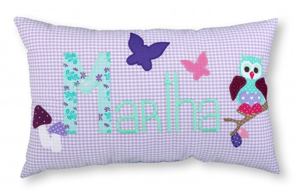 Crepes Suzette Namenskissen Eule