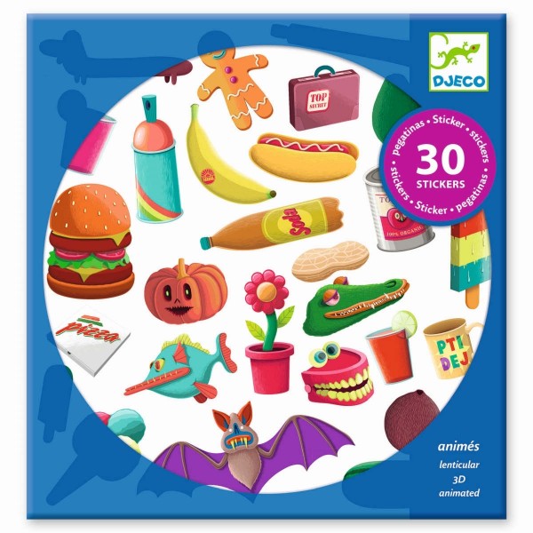 Djeco 3D Wechselsticker Röntgenstrahlen 4+