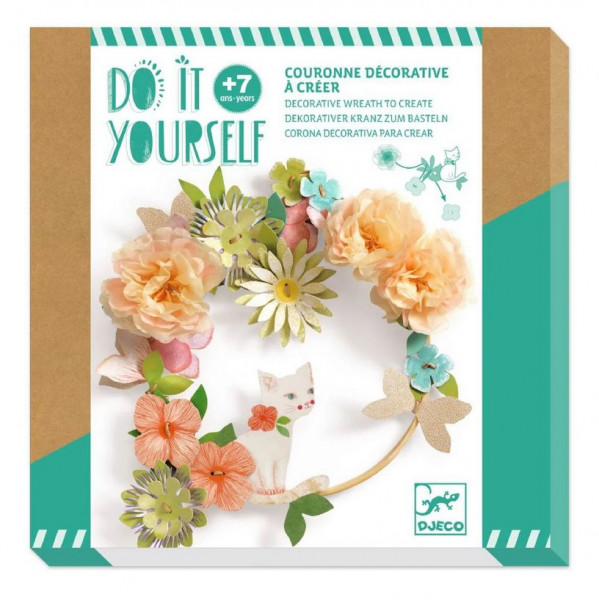 Djeco Do it Yourself Bastelset Blumenkranz Dalia 7+