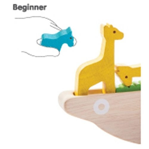 Plantoys Geschicklichkeitsspiel Balancing Boat 3+