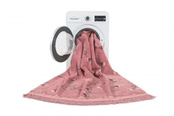 Lorena Canals waschbarer Kinderteppich English Garden Rosa