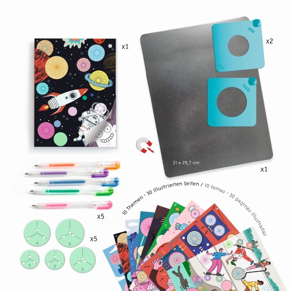 Djeco Spiralen Workshop mit 10 Themenbereichen 7+