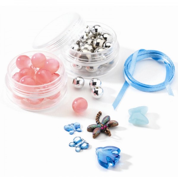 Djeco Bastelset Perlen und Vögel 7+