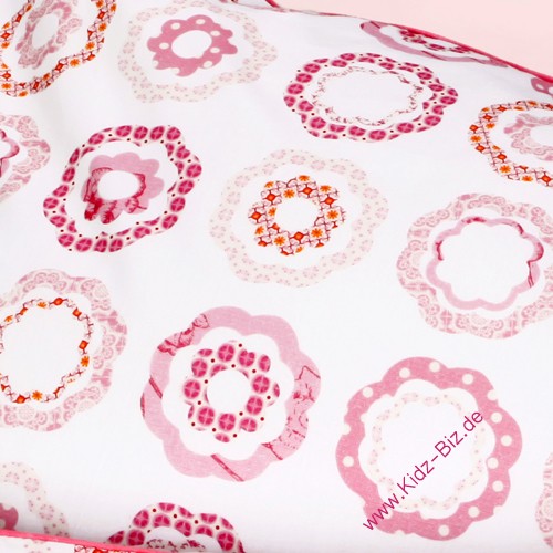 My Julius Bettwäsche Ringelrosen 80x80cm