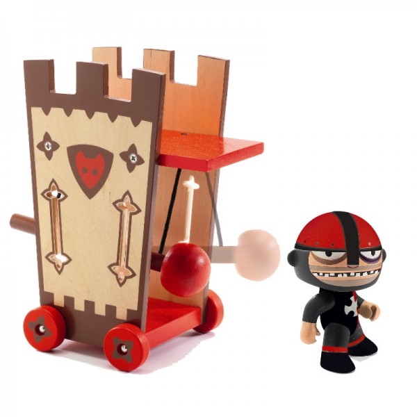 Djeco Arty Toys Ritter Darius mit Angriffsturm