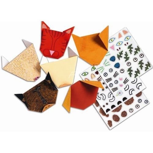 Djeco Origami Bastelset Tiere 4+