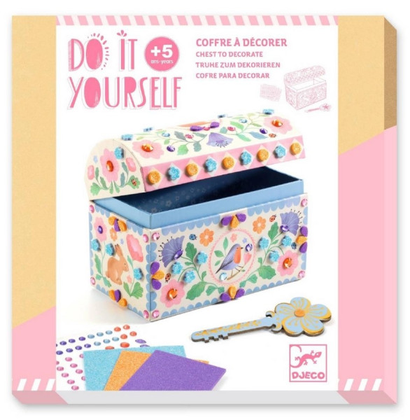 Djeco DIY Schatztruhe Precious gestalten 5+