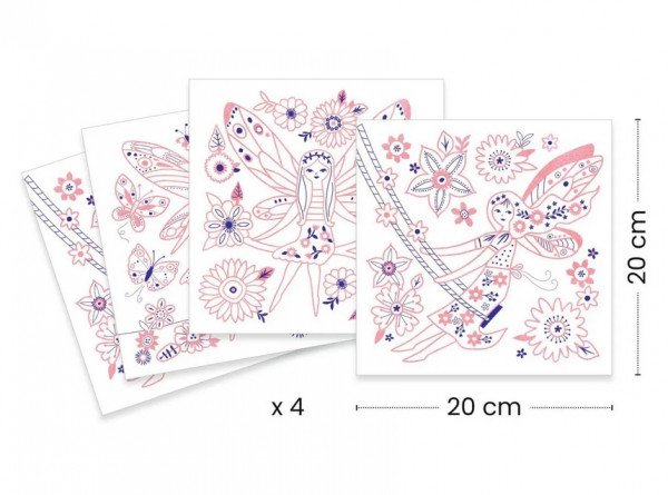 Djeco Ausmalbilder Kleine Flügel 5+