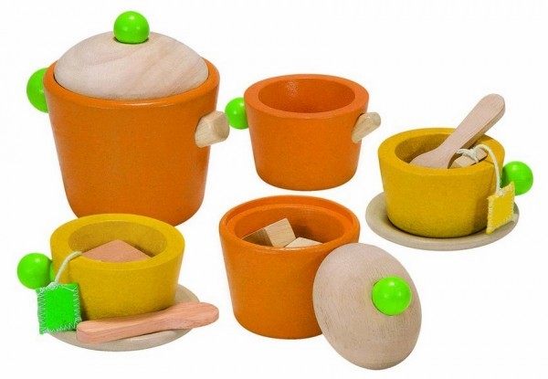 Plantoys buntes Tee-Set 3+