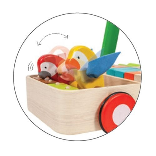 Plantoys Lauflernwagen Birdy Walker 1+