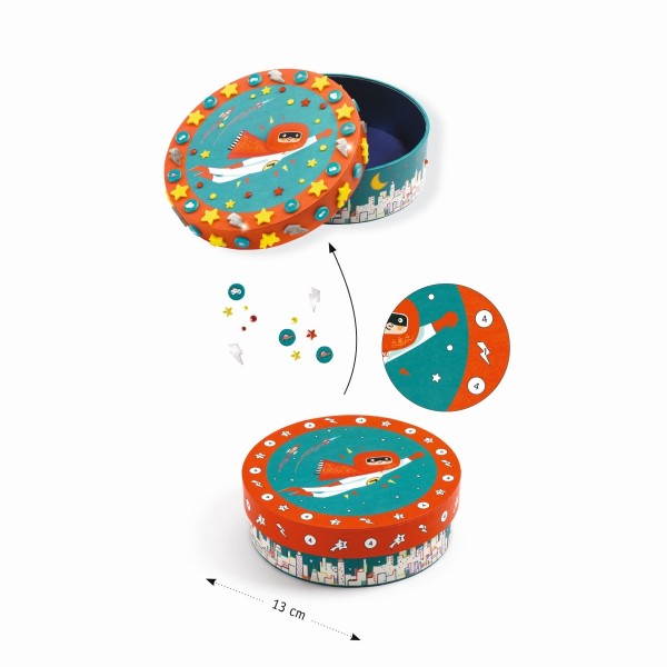 Djeco Do it Yourself Superschatz Schmuckdose gestalten 5+