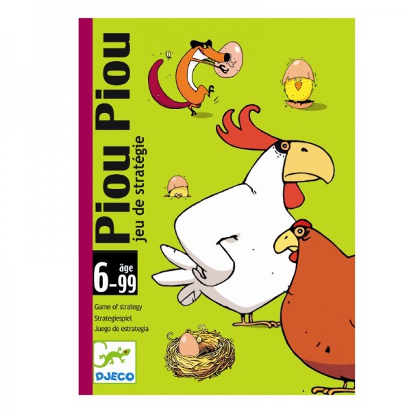 Djeco Kartenspiel Piou Piou 5+