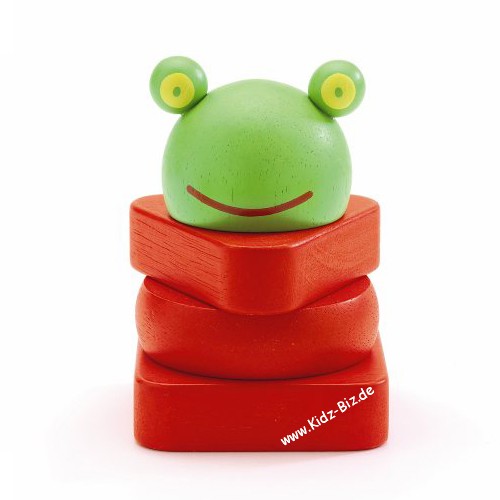 Djeco Steckspiel Froggy Trio 2+