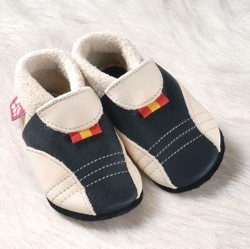 Pololo Krabbelschuhe Sporty Schwarz 18/19