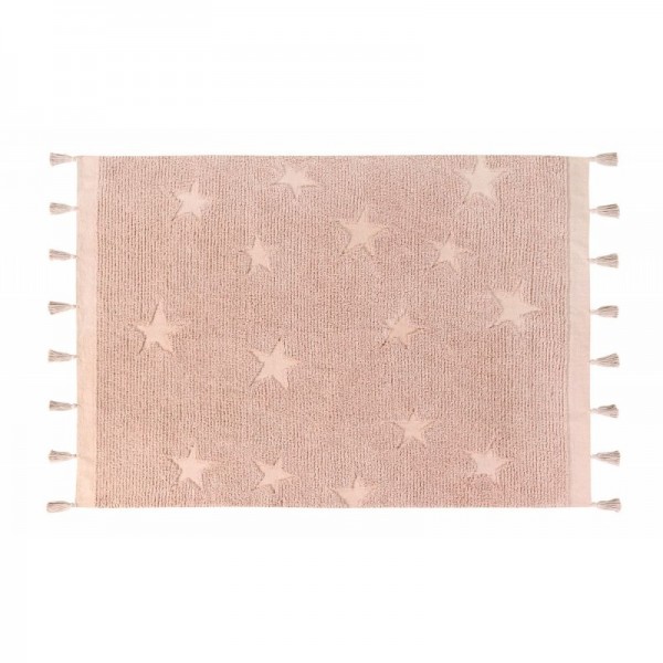 Lorena Canals Kinderteppich Hippy Stars Vintage Nude