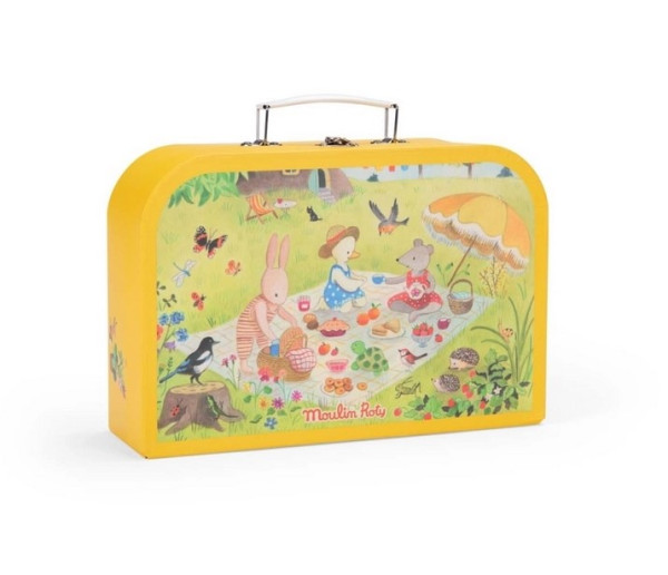 Moulin Roty Geschirrkoffer La Grande Famille 3+