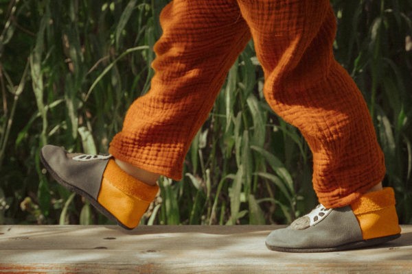 Orangenkinder Lauflernschuh Zebra 24/25