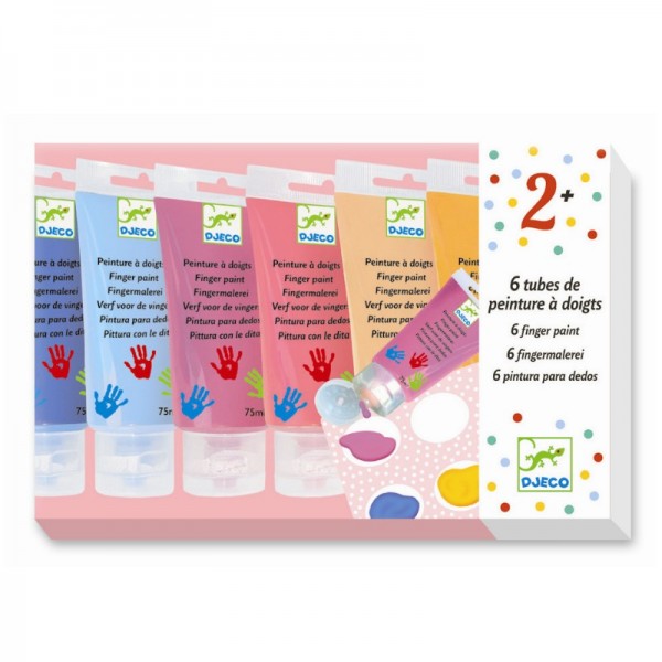 Djeco Fingerfarben Girls Sweet 3+