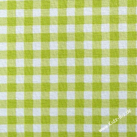 Kinderstoff vichy Karo hellgrün