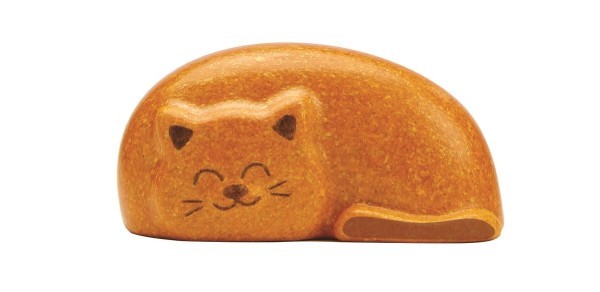 Plantoys Holzpuzzle Katze 18+