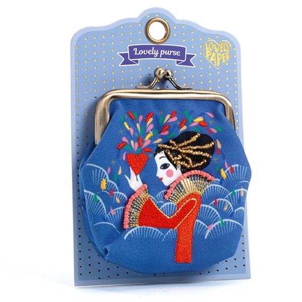 Djeco Geldbeutel für Kinder Herz